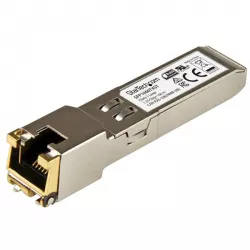Startech SFP1000TXST, copper transceiver adds reliable 1Gb over copper, Maximum Transfer Distance of 100 m (328 ft), SFP transceiver module complies with MSA industry standards, RJ-45 copper SFP has a Startech SFP1000TXST, copper transceiver adds reliable 1Gb over copper, Maximum Transfer Distance of 100 m (328 ft), SFP transceiver module complies with MSA industry standards, RJ-45 copper SFP has a