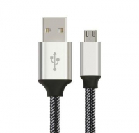 Astrotek AT-USBMICROBW-1M, 1m Micro USB Data Sync Charger Cable, 1m