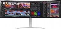 LG 49WQ95C-W, 49" IPS Curved, 5120x1440, 32:9, 5ms, 144Hz, FreeSync/G-Sync, 1xHDMI, 1xDP, USB, Speakers, VESA, Adjustable Height, Tilt, Swivel, Pivot,