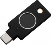 Yubico MSYK399, YubiKey C Bio Security Key, FIDO HID Device, USB-C, Black, 1 Year Warranty	