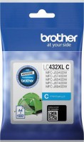 Brother LC-432XLC, Cyan Ink Cartridge to Suit MFC-J5340DW/MFC-J5740DW/MFC-J6540DW/MFC-J6940DW, 1500 pages