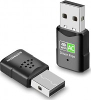 Astrotek NWAT-UWAC600, AC600 Mini Wireless USB Adapter, Dual-Band, 2.4+5.8Ghz, USB2.0, 