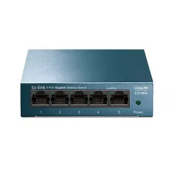 Tp-Link LS105G, 5 Port Unmanged Desktop Switch, 10/100/1000 (5), Auto Negotiation, Black, 3 Years Tp-Link LS105G, 5 Port Unmanged Desktop Switch, 10/100/1000 (5), Auto Negotiation, Black, 3 Years