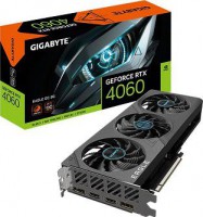 Gigabyte GV-N4060EAGLE OC-8GD, Nvidia GeForce RTX 4060, 8GB GDDR6, Core Clock: 2505 MHz, Cuda Cores: 3072, 2xHDMI, 2xDP, PSU: 450W, PCIe4.0,