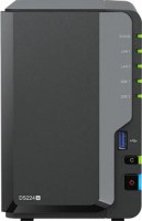Synology DS224+, DiskStation, 2 Bay Tower, Intel Celeron J4125, 2GB DDR4 RAM, 2x3.5"/2.5" SATA HDD/SSD, 2xGbE, 2xUSB3.2, Hot Swappable, Diskless, 