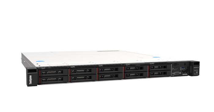 Lenovo 7D7QA01EAU, ThinkSystem SR250 V2, 1U, Intel Xeon E-2324G 4C, 1x16GB DDR4 RAM, 2.5" SAS HS(0/8), 450W(1/2),