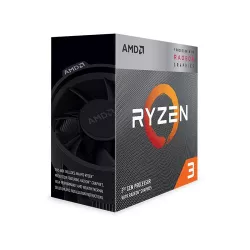 AMD Ryzen 3 3200G 4 Core Socket AM4 3.6GHz CPU Processor + Wraith Stealth Cooler, 4 Core (4 Threads), 3.6GHz Base, 4.0GHz Boost, Socket: AM4, PCIe 3.0 x8, Total L2 Cache: 2MB, Total L3 Cache: 4MB, Ra AMD Ryzen 3 3200G 4 Core Socket AM4 3.6GHz CPU Processor + Wraith Stealth Cooler, 4 Core (4 Threads), 3.6GHz Base, 4.0GHz Boost, Socket: AM4, PCIe 3.0 x8, Total L2 Cache: 2MB, Total L3 Cache: 4MB, Ra