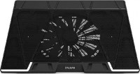 Zalman ZM-NS3000, 17" Laptop Cooling Stand, Fan Size: 200mm, Height Adjustable Upto 6-Level, Black,
