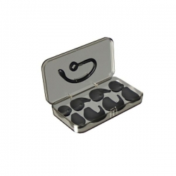 Yealink YHA-EH-ET, EarHook for WH63/67 (1pcs) and Eartips for WH63/67 (8pcs) Packaged with Case, 