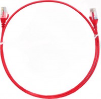 8Ware CAT6THINRD-5M, CAT6 Ultra Thin Slim Cable, Length: 5m, Red, 