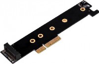 SilverSatone SST-ECM26 V2, M.2 NVMe to PCIeX4 1U Adapter Card, 