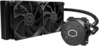 Cooler Master MLW-D24M-A17PK-R1, MasterLiquid Lite 240 Core Liquid CPU Cooler, Size: 2x120mm, Socket: Intel LGA 1700/1200/1151/1150/1155/1156, AMD AM4/AM5/AM3+/AM3/AM2+/AM2/FM2+/FM2/FM1, Black,