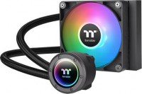 Thermaltake CL-W360-PL12SW-A, TH120 V2 ARGB AIO Liquid CPU Cooler, Size: 1x120mm Fan, Socket: Intel LGA 1700/1200/1156/1155/1151/1150, AMD AM5/AM4/AM3+/AM3/AM2+/AM2, Black, 