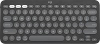 Logitech 920-011753, Pebble Keys 2 K380S Wireless Keyboard, Bluetooth, Tonal Graphite, 