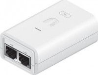 Ubiquiti POE-24-12W-G-WH-AU, POE Injector, 24VDC, 12W Gigabit, White,