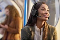 Jabra 27599-989-889, Evolve2 75 UC Headset with Charging Stand+Link 380C, On-ear, Stereo, Wireless+Bluetooth, USB-C, Black, 