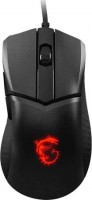 MSI GM31, Clutch GM31 LightWeight RGB Gaming Mouse, Wired, 12000 dpi, 6 Buttons, USB, Black,