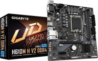 Gigabyte GA-H610M-H-D4-V2, Micro ATX, Intel LGA 1700, 2xDDR4, 1xM.2+4xSATA 6Gb/s, 2xPCIe, 1xHDMI, 1xD-Sub, GbE LAN, 2xUSB3.0, 4xUSB2.0,