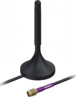 Teltonika PR1KS210, Mobile Magnetic SMA Antenna, LTE-4G, Frequency Up to 2690MHz, Cable Length: 3m,