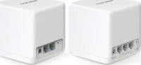 Mercusys HALO H60X(2-PACK), AX1500 Whole Home Mesh WiFi 6 System, Wireless AX, 3×GbE WAN/LAN Port, 2×GbE LAN Port, 