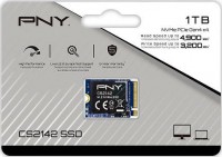 PNY M230CS2142-1TB-TB, CS2142, 1TB, M.2, PCIe4.0, Read Speed: Up to 4,900MB/s, Write Speed: Up to 3,200MB/s,