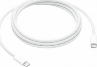 Apple MU2G3FE/A, 240W, USB-C to USB-C Charge Cable, Male to Male, 2m, White, 