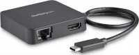 StarTech DKT30CHD, USB C Adapter, USB-C Multiport Adapter for Laptops, 4K HDMI, Gigabit Ethernet, USB-C, USB-A, USB 3.0, Mobile Laptop Docking Station, Thunderbolt 3 Port Compatible, 3 Years