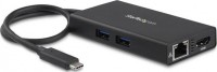 StarTech DKT30CHPD, USB-C Multifunction Adapter for Laptops, Power Delivery, 4K HDMI, GbE, USB 3.0, USB Type-C Laptop Adapter, USB C Adapter with USB Power Delivery 2.0
