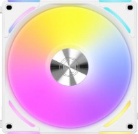 Lian Li 12ALV2-1W, UNI AL V2, Size: 120mm, PWM, Airflow: 77.3CFM, Noise: 28.7dBA, ARGB, White,
