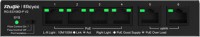 Ruijie Reyee RG-ES106D-P V2, 6-Port Unmanaged Desktop Switch, 4xGbE PoE+ Ports, 2xGbE Port, PoE Budget: 54W, 