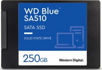 Western Digital WDS400T3B0A, Blue SA510, 4TB, 2.5", SATA 6Gb/s, Read Speed: Up to 560Mb/s, Write Speed: Up to 530Mb/s, 