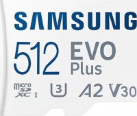 Samsung MB-MC512KA/APC, Evo Plus, 512GB, MicroSDCX, UHS-I U3, Read ...