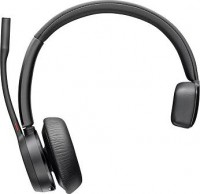 HP/Poly 77Y92AA, Voyager 4310 Wireless UC, Mono Headset, Bluetooth, Charging Stand, BT700 Dongle, USB-A, 