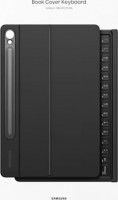 Samsung EF-DX815UBEGWW, Book Cover Keyboard for Galaxy Tab S9 Plus, Black, 