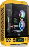 Thermaltake CA-1Y4-00S4WN-00, The Tower 300, Micro Tower, Tempered Glass, Drive Bays: 3x3.5", 3x2.5", Expansion Slot: 4, Motherboard Support: Mini-ITX/Micro-ATX, Pre-Installed Fan: 2x140mm, RGB, Bumblebee