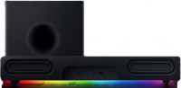 Razer RZ05-03920100-R3U1, Leviathan V2, PC Gaming Soundbar with Subwoofer, Bluetooth, Razer Chroma RGB, Black, 