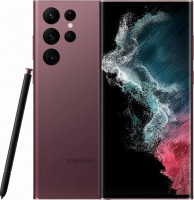Samsung SM-S908EDREATS_11901259453, Galaxy S22 Ultra, 6.8" Touch Screen, 12GB RAM, 256GB Storage, Qualcomm SM8450, Wireless AX+Bluetooth, LTE-5G, 5000mAh Battery, Burgundy