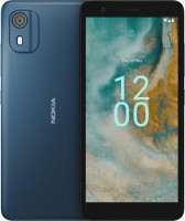 Nokia SP01Z01Z3159Y, C02, 5.4" LCD Touch Screen, 2GB RAM, 32GB Storage, Front Camera: 2MP, Rear Camera: 5MP, LTE-4G, 3000mAh Battery, Android 12, Dark Cyan, 