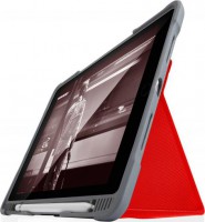 STM STM-222-190JW-02, Dux Plus Case EDU iPad 6th Gen, Red, Limited Lifetime 