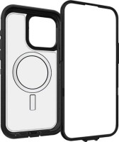 Otterbox 77-93267, Apple iPhone 15 Pro Defender Series XT MagSafe Case, DROP+ 5X Military Standard, Clear/Black