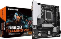 Gigabyte GA-B650M-GAMING-WIFI, Micro-ATX, AMD AM5, 2xDDR5, 1xM.2+SATA 6Gb/s, 1xPCIe, RAID, 1xHDMI, 1xD-Sub, GbE LAN, Wireless AC+Bluetooth, 2xUSB3.2