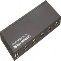 UGreen ACBUGN40202, Amplifier Splitter, 1x4 HDMI, Black,