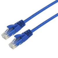 Bluepeak UTP-02-6B-BLU, Comsol CAT6 Patch Cable, RJ-45 to RJ-45, Male to Male, Length: 2m, Blue, 