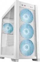 Asus TUF GAMING GT302 ARGB WHT, Mid Tower, Tempered Glass, Drive Bays: 2x3.5"/2.5", 2x2.5", Expansion Slot: 11, Motherboard Support: E-ATX/ATX/Micro-ATX/Mini ITX, Pre-Installed Fan: 4x140mm, ARGB, White,