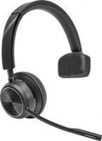 HP/Poly 8L593AA, Savi 7410 Office MS, Bluetooth Mono Headset, Charging Stand, USB-A, Black