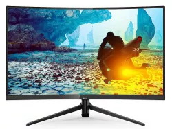 Philips 27", 1920 x 1080, (16:9), 1ms, Full HD 1ms Curved FreeSync VA Gaming Monitor, Brightness: 250 cd/m2, Displayable Colours: 16.7M, Contrast Ratio: 3,000:1 (typ), 80,000,000:1 (smart) Philips 27", 1920 x 1080, (16:9), 1ms, Full HD 1ms Curved FreeSync VA Gaming Monitor, Brightness: 250 cd/m2, Displayable Colours: 16.7M, Contrast Ratio: 3,000:1 (typ), 80,000,000:1 (smart)