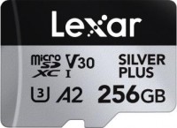 Lexar LMSSIPL256G-BNANG, Professional Silver Plus, MicroSDXC, 256GB, UHS-I, Read Speed: Up to 205MB/s, Write Speed: Up to 150MB/s,