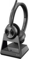 HP/Poly 8D3J6AA, Savi 8200 Office 8240-M Wireless On-ear, Earbud Mono Earset - Black - Microsoft Teams Certification - Monaural - Supra-aural - 18000 cm - DECT - 32 Ohm - Noise Cancelling Microphone