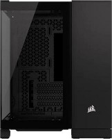 Corsair CC-9011265-WW, 2500X, Mid- Tower, Tempered Glass, Drive Bays: 2x3.5", 2x2.5", Expansion Slot: 8, Motherboard Support: Mini-ITX/Micro-ATX, Black