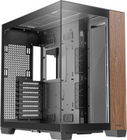 Antec C8-WOOD, Constellation Series, Full-Tower, Tempered Glass, Drive Bays: 2x3.5", 4x2.5", Expansion Slots: 8, Motherboard Support: E-ATX/ATX/M-ATX/ITX, Black